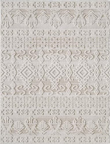 NEW HOME Prestige Natural Textured Indoor/Outdoor Area Rug Natural