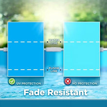 IJOWEEN 21 x 41-Feet Overlap Oval Above Ground Swimming Pool Liner, 25 Gauge Thick