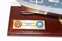 Squadron Nostalgia LLC USS Rafael Peralta DDG-115 24-Inch Mahogany Model