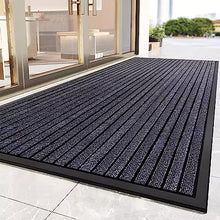 Welcome Mats Large, Summer Rubber Rugs for Entryway, Outside Door Mats for Front Door Weather Resistant, 80/90/100/120/140/160/180cm Length (Color : Gray, Size : 120x180cm/47x71 in)