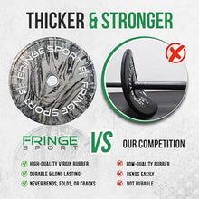 Fringe Sport Bumper Plates Set - Tie-Dye Tiger Stripe