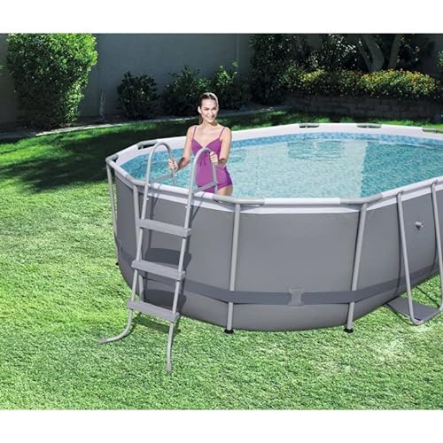 Bestway Power Steel Oval Frame Pool Set Multi