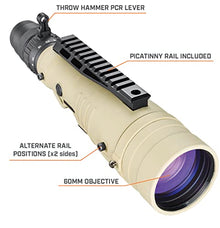 Bushnell Elite Tactical LMSS2 Spotting Scope with Horus H322 Reticle Multi