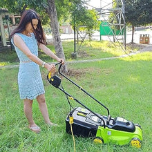 QYQCXGL Hand Push Lawn Mower Rotary Lawn Mower 1600W Electric Lawn Mower,Adjustable Mower HeightAdjustable