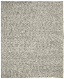 Calvin Klein Riverstone Grey/Ivory 8' x 10' Modern Area Rug