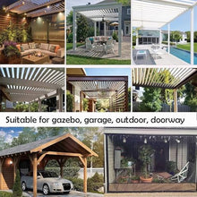 GHPLY Clear Tarps with Grommets Plastic Tarpaulin 0.13mm Thicken Waterproof Transparent Outdoor Curtain for Patio Enclosures, Gardens, Greenhouse(6x4.5m)