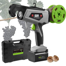 WEIMILOR Battery-Powered Vineyard Tying Machine Plant Tying Machine, Garden Tools Tying Pliers, Tying Machine Hand Tape Tool for Tying Tomatoes Grapes Flowers Vegetables Vineyard, Garden Tool