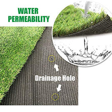 Conscience Trading Artificial Grass Turf Rug 13x25ft Green