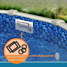 IJOWEEN 24 Foot Overlap Round Above Ground Pool Wall Liner, 30 Gauge Thick