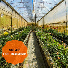 Farm Plastic Supply - Clear Greenhouse Plastic Sheeting - Ultra Durable - 8 mil - (50' x 60') - 4 Year UV Resistant Polyethylene Greenhouse Film for Gardening, Farming, Agriculture