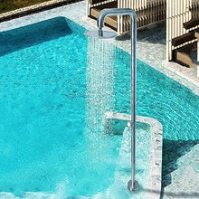 CFDZCP Outdoor Shower kit 220cm FreeStanding Outdoor Shower, Portable Outside Shower Fixture with Shower Head, Great for Camping, Pool Area, Beach House,Big Nozzle(Big Nozzle)