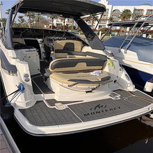 Zomanon Boat EVA Faux Teak Decking Floor Mat Compatible with 2005 Monterey 194FS - Color Options Available