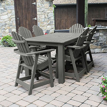 Highwood Hamilton 7pc Counter Height Dining Set 72" x 42" Coastal Teak