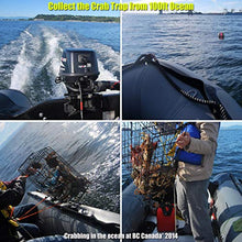 Seamax HD430 14 Feet Heavy Duty Inflatable Boat Max 9 Passengers 35HP Dark Grey