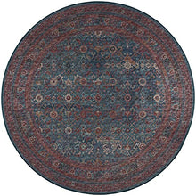 Dalyn Jericho JC7 Navy Soft Round Rug 10' x 10'