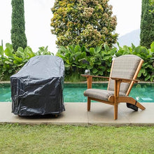 Cambridge Casual 2-Piece Camden Padded Woven Outdoor Adirondack Chair-Koboo Gray