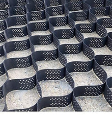 ZHOUHONG 2 Inch Garden Walkway Grid, Stone Gravel Grid for Slopes/Paths/Patios/Steep Driveway, Geo Grid Soil Round Stabilizer Paver Base Mud Control (Color : W x L, Size : 6x10 m/20x33 ft)