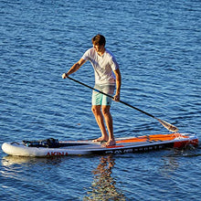RAVE Sports Inflatable Paddle Board Package Akina Monarch Orange