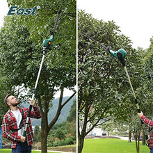 NRFJFOP 450W Pruning Tools Corded 2 in 1 Multi-Angle Telescopic Pole Hedge Trimmer Portable Garden Power