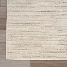 Nourison Andes Scandinavian Area Rug 7'10" x 9'10" Ivory Grey
