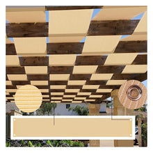 XBTGS Sun Protection Canopy for Outdoor Pergola - 0.8 x 9 m Waterproof Fabric with Eyelets Ideal for Garden Patio Shade Solutions,Beige-0.9x10m(35.4,Beige-0.9x10m(35.4