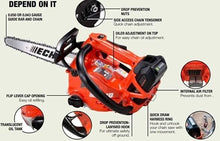 Echo eFORCE 12 in. 56V X Series Cordless Battery Top Handle Chainsaw with 2.5Ah Battery and Rapid Charger DCS-2500T-12R1