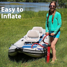 Sea Eagle 437ps PaddleSki Inflatable 1-2 Person Catamaran Boat - Solo Start Up Package