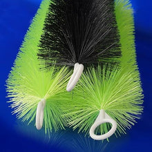 FENNIDICE 10 20 30 50 Pcs Fish Pond Filter Brushes,Koi Pond Filter,Easy to Use,Lightweight Fish Tank Aquarium Water Garden Pond Skimmer,12 16 20 24 31 39 Inch Long(Green-50pcs,100cm/39in)