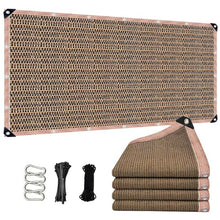 90% Shade Cloth, Chicken Coop Shade Cover, Sturdy Sunblock Mesh Tarp with Grommets for Patio Plants Greenhouse Kennel Porch Pergola Sun Protection Neting Cover, 21x32FT(We Make Custom Size)