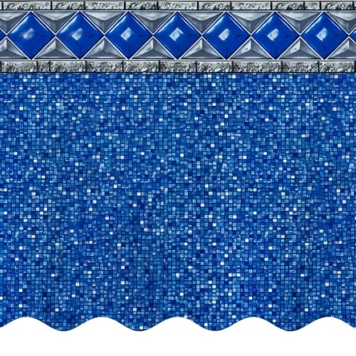 IJOWEEN 33 Feet Round Above Ground Swimming Pool Liner, 25 Gauge Thick