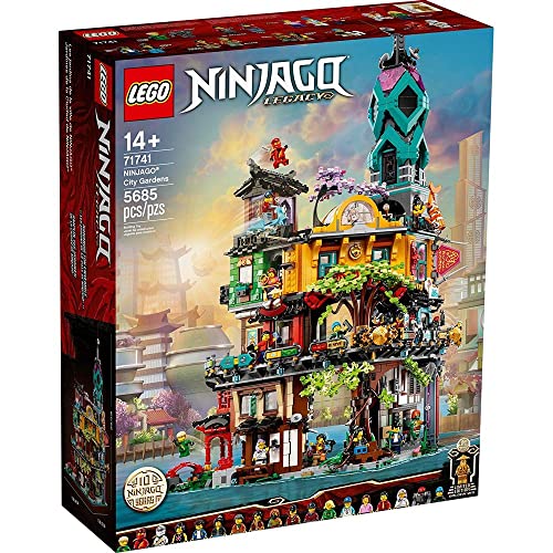LEGO NINJAGO City Gardens 71741 Building Kit Multicolor