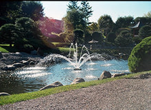 Kasco 3/4HP J Series Aerating Pond Fountain with LED Lighting Red/Blue/Green