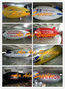 Air-Ads Supplies Giant Inflatable Advertising Blimp White