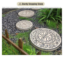 Garden Stepping Stone,Decorative Stone for Garden, Garden Stepping Stone, Outside Paving Stone Kits, for Lawn Pathway(29cm (11 3/8"))
