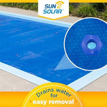 Sun2Solar Blue 21 ft x 41 ft Oval Pool Solar Cover | 16 Mil