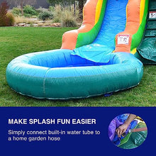 HeroKiddo 13’ Summer Breeze Commercial Grade Water Slide with Pool Blue