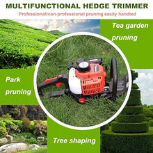 WEIMILOR 23.66cc 2 Cycle Gas Hedge Trimmer 1500-Hour Durable Blades, Double-Layer Air Filter Protection, Cuts 2" Branches Effortlessly - Low Vibration Design