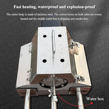Fully Automatic Rotary Grill, 20 Charcoal Grills, Dual Power Supply Modes, 6-minute Fast Grilling, Smokeless Heating, Easy To Clean, Suitable for a Variety Of Ingredients