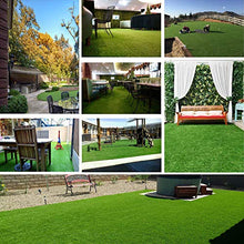 Griclner Artificial Grass Lawn Turf 0.8inch 14FTx53FT for Indoor Outdoor Use
