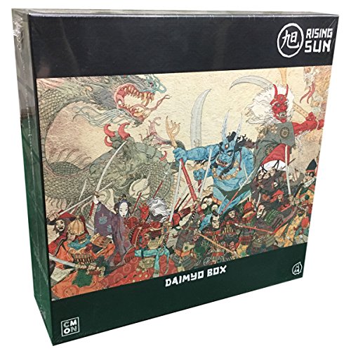 CMON Rising Sun Board Game + 3 Expansions Bundle