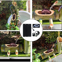 Garden Water Feature Bird Bath Feng Shui Bamboo Fountain Can Decorate Your Zen Garden,Home and Office Make It Look Particularly Interesting,15(95Cm/37.4In)