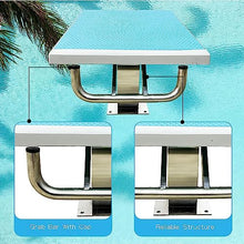 BABYCE Pool Diving Platform, Heavy Duty Anti Slip Diving Equipment with Stainless Steel Base, Swimming Pool Boards for Outdoor Indoor Campus Competition