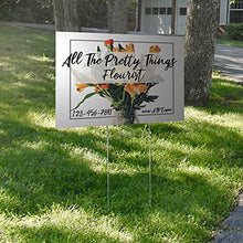 VSE | Custom UV Printed Made-To-Order Plastic Yard Signs | 24x18 inch | Upload Your Image or Artwork | Add Your Own Text | Choose from Multiple Background and Font Colors | Add H-Stakes (100)
