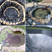 ZYFA Pond Skins Pond Liner HDPE Rubber Liner 8 Mil,for Fish Ponds,Fountains,Waterfall,Water Gardens,Water Features and Garden Waterfall