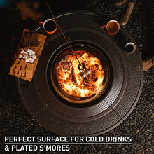 Solo Stove 52.6" Fire Pit Surround | Protective Barrier & Outdoor Tabletop