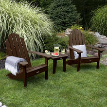 Highwood AD-KITCLAS5-ACE The Adirondack Collection Westport 3pc Set with Side Table, Weathered Acorn