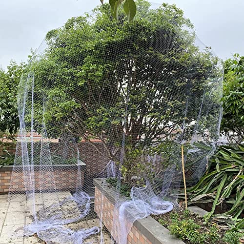 Ccsh Reusable Pro Fruit Tree Plant Netting with Square Mesh, Garden Anti Bird Netting Tree Protectors for Crop Plants Farm Orchard, Easy to Storage (Size : 35x35m/115x115ft)