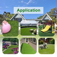 SV Household Decor Realistic Deluxe Artificial Grass Synthetic Turf Carpet Green 13 FT x 82 FT