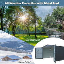 DuraYu 13x20 FT Metal Storage Shed, Large Outdoor Garden Tool Shed