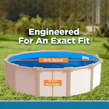 IJOWEEN 30 Feet Round Above Ground Swimming Pool Liner, 25 Gauge Thick